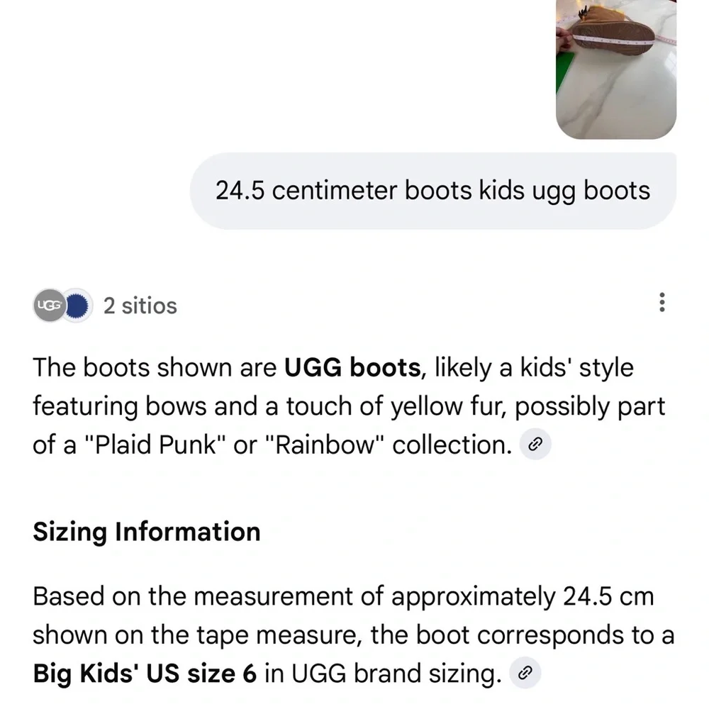 UGG Tan Boots with Multicolor Fur Trim